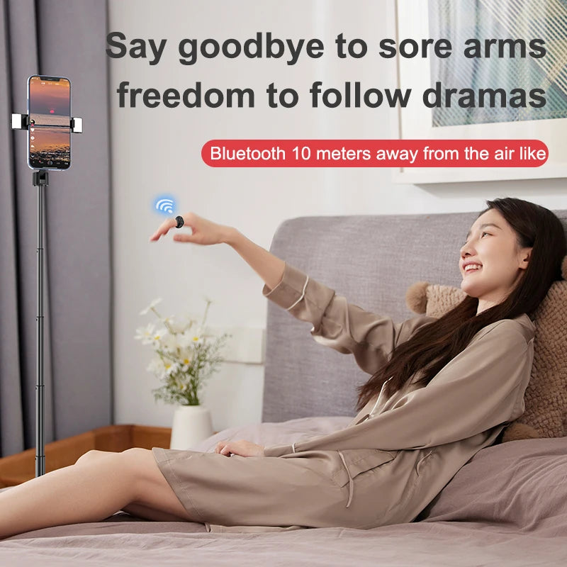 Wireless Bluetooth Mobile Selfie Lazy Artifac Tiktok Remote Control Ring Mobile Phone Bluetooth Controller T for Xiaomi Apple