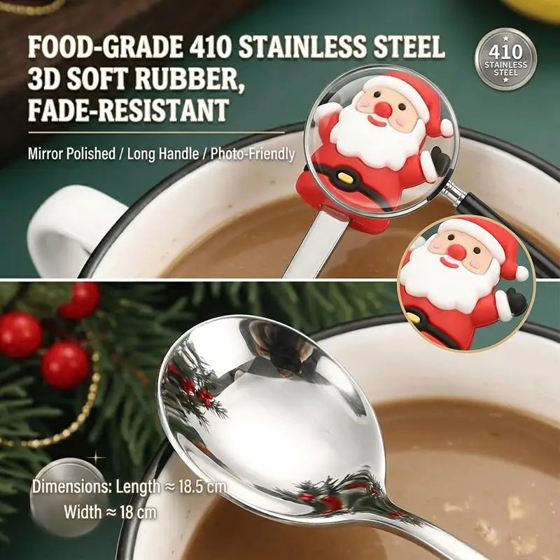 Stainless Steel Christmas Cutlery Gift Box