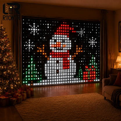 Smart LED Curtain String Lights  for Christmas