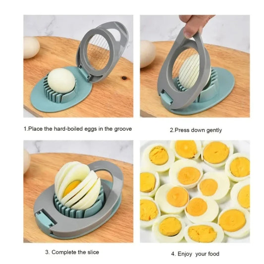 Multipurpose Stainless Steel Wire Egg and Fruit Slicer