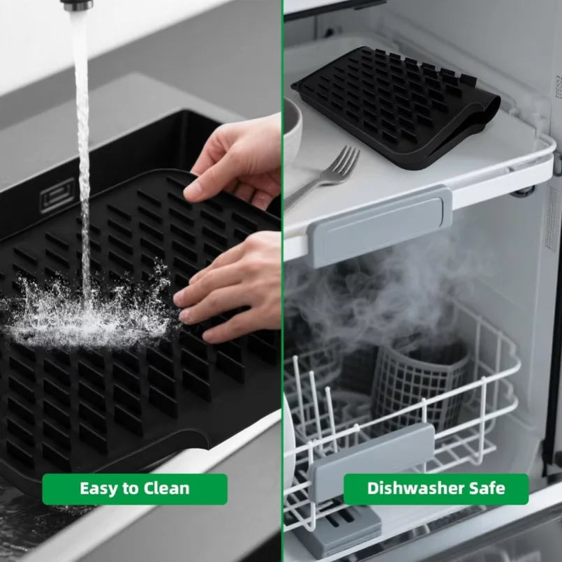 Silicone Kitchen Drain Mat