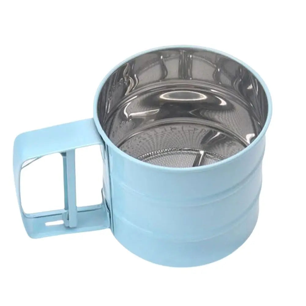 Stainless Steel Flour Sieve with Cup