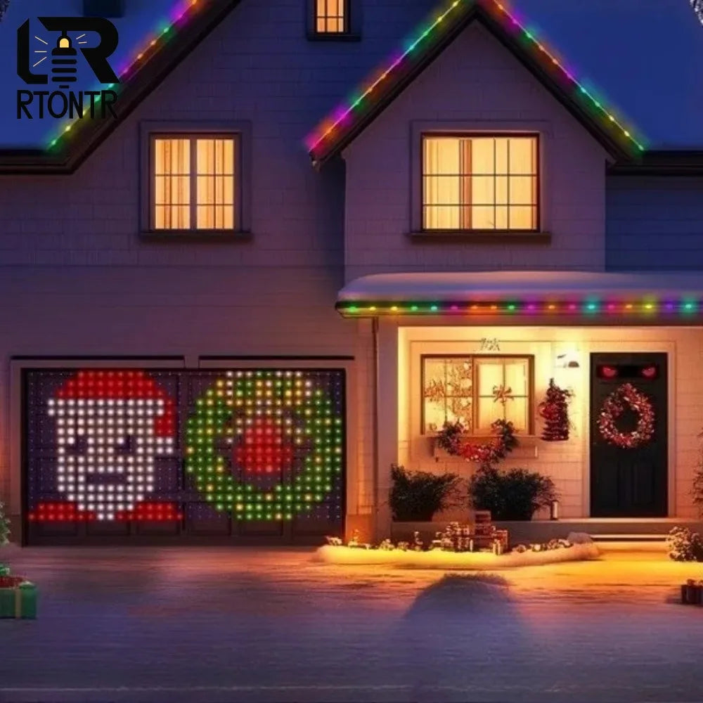 Smart LED Curtain String Lights  for Christmas