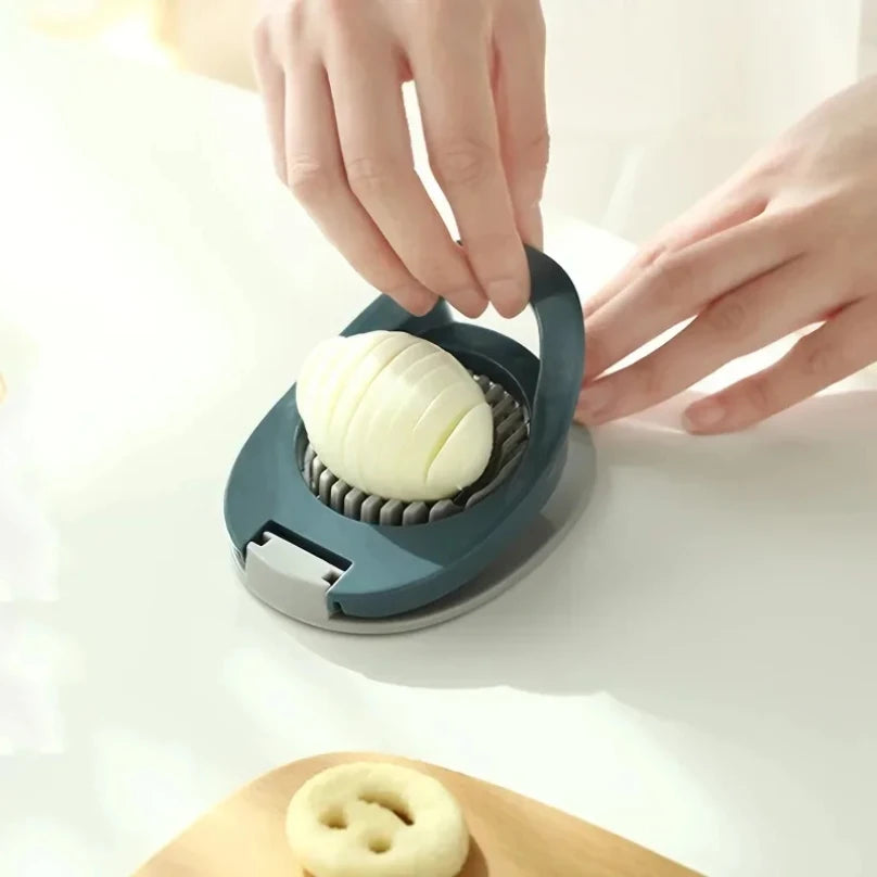 Multipurpose Stainless Steel Wire Egg and Fruit Slicer