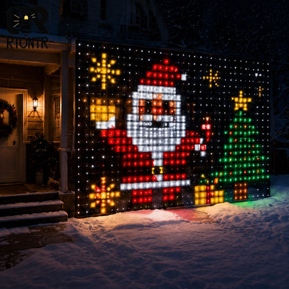Smart LED Curtain String Lights  for Christmas