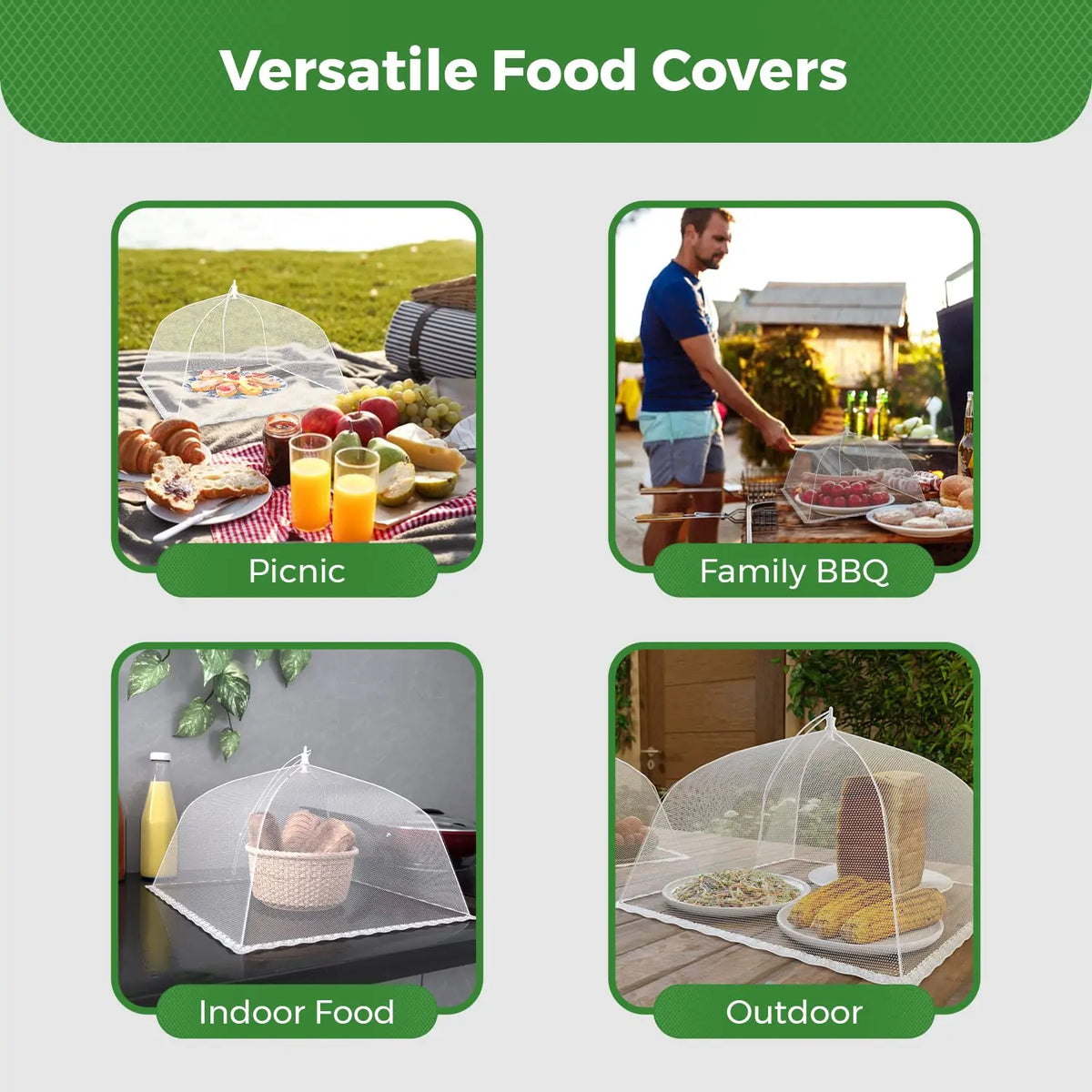 Picnic Food Covers for Outdoor