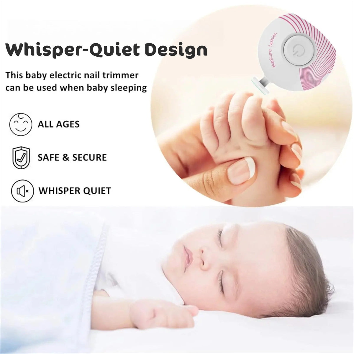 Electric Baby Nail Trimmer