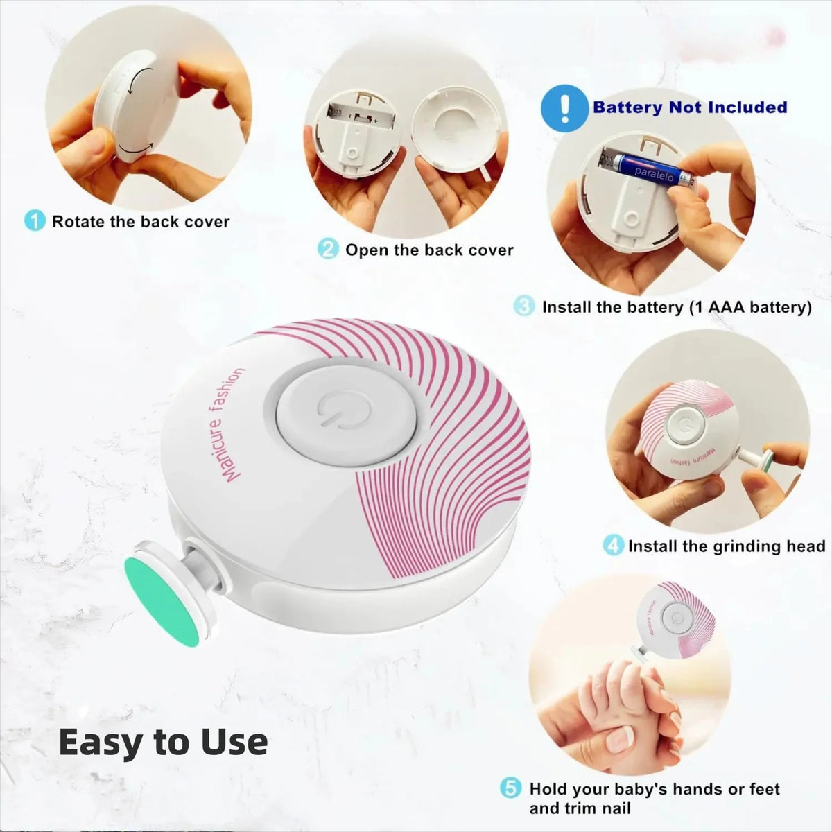 Electric Baby Nail Trimmer